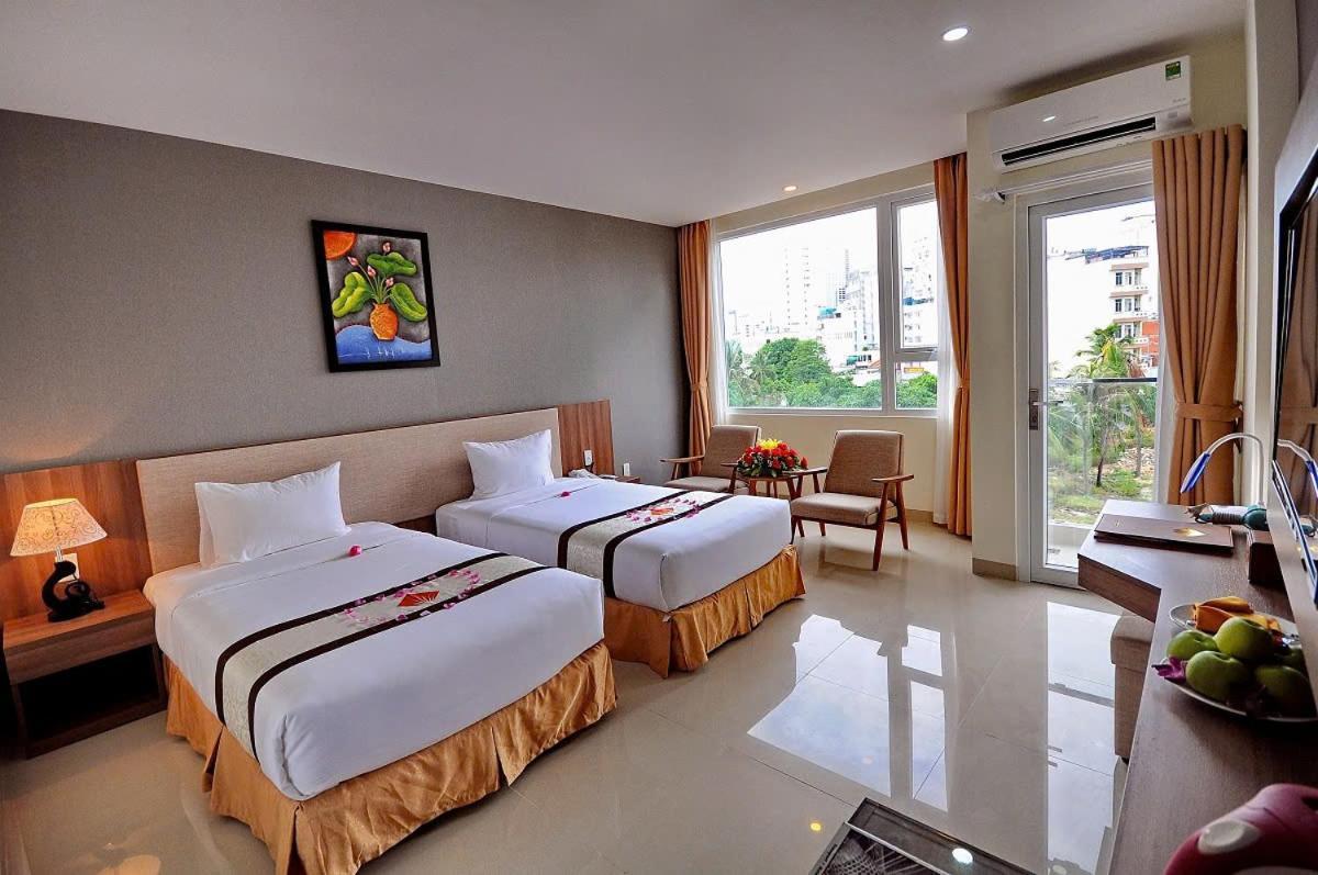 Rigel Hotel На Транг Екстериор снимка